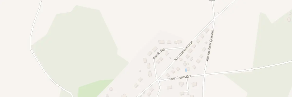 Plan du 9 Rue du Pré à Jaméricourt
