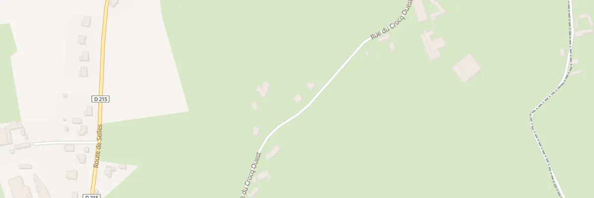 Plan du 17 Rue du Crocq Ouest à Menneville