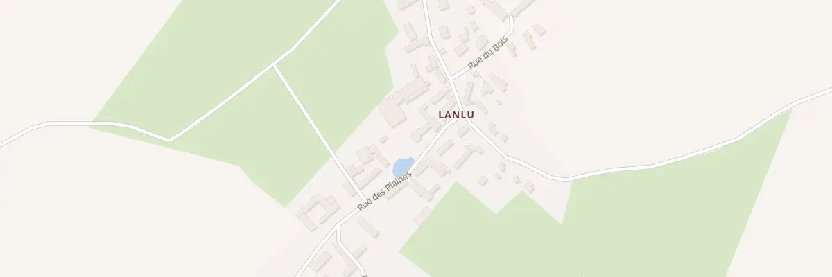 Plan du 1 Rue des Plaines (lanlu) à Villembray