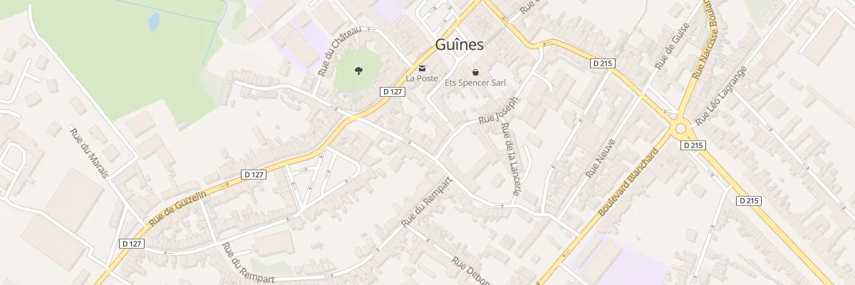 Plan du 9 Rue du Bassin à Guînes