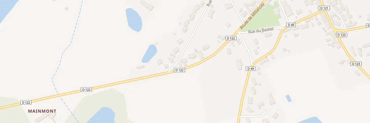 Plan du 326 Rte de Millancay à Marcilly-en-Gault