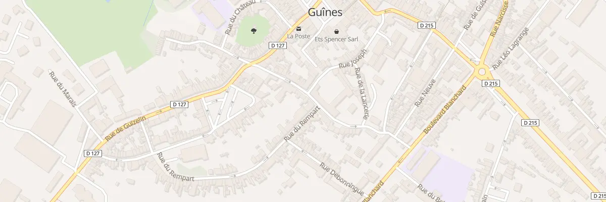 Plan du 6 Rue du Bassin à Guînes