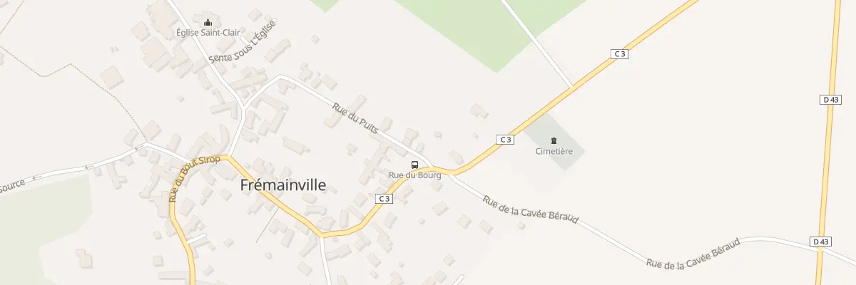 Plan du 27 Rue du Puits à Frémainville