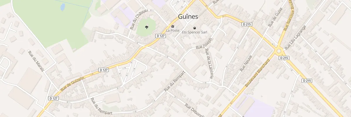 Plan du 11 Rue du Bassin à Guînes