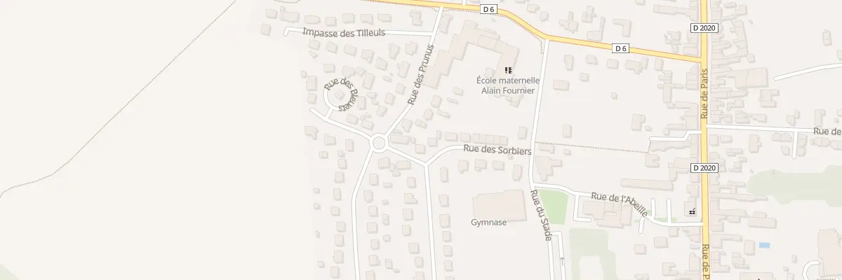 Plan du 20 Rue des Sorbiers à Chevilly