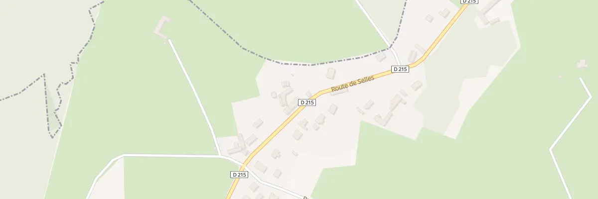 Plan du 71 Rte de Selles à Menneville