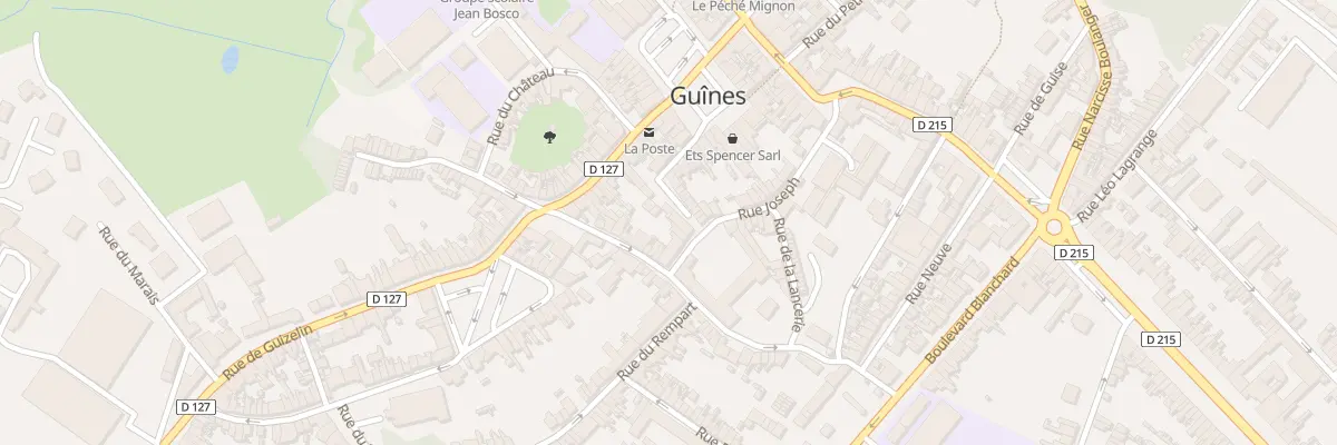 Plan du 8 Rue Joseph à Guînes