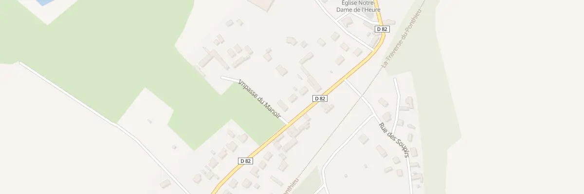 Plan du 108 Rue des Prés à Caours