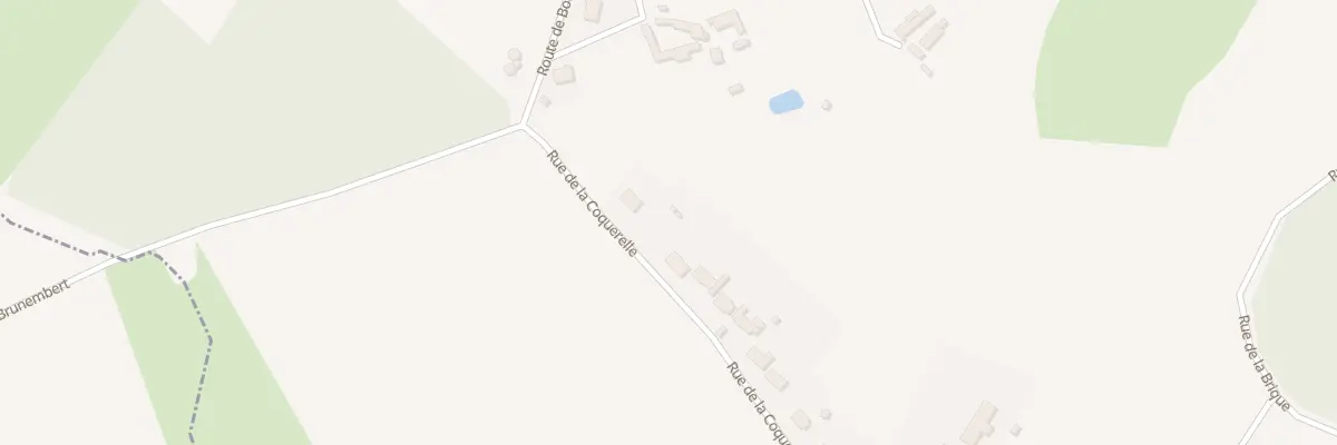 Plan du 9 Rue de la Coquerelle à Brunembert
