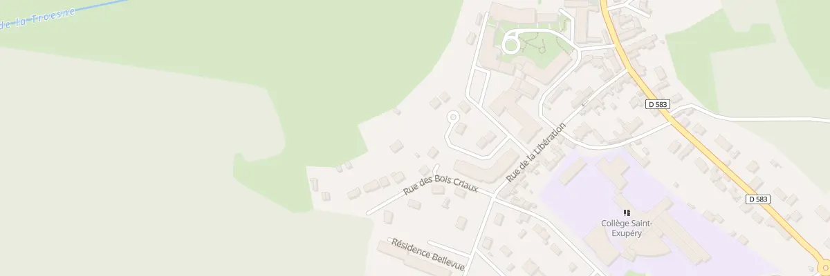 Plan du 2 Rue des Bois Criaux à Chaumont-en-Vexin