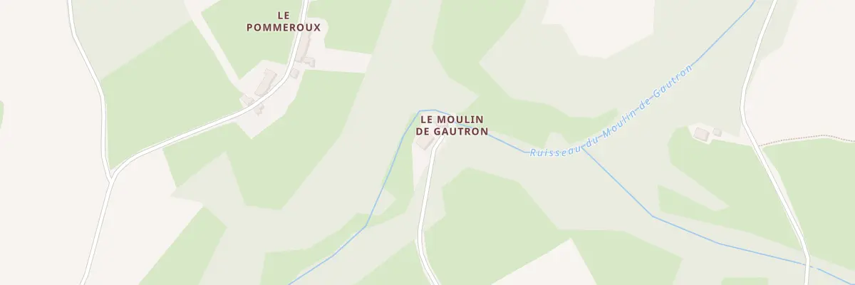 Plan du 2 Le Moulin de Gautron à Linard-Malval