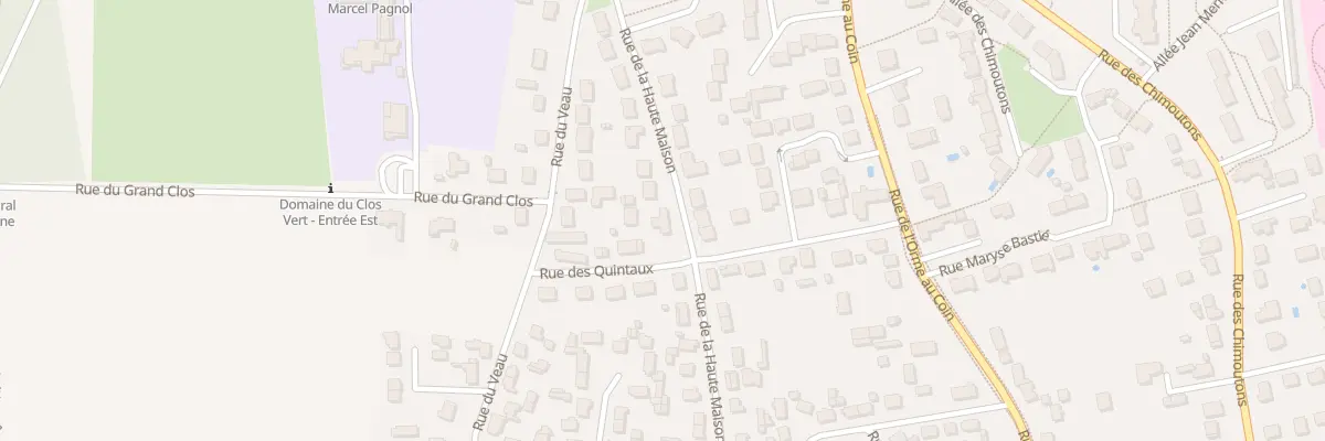 Plan du 321 Rue de la Haute Maison à Saran