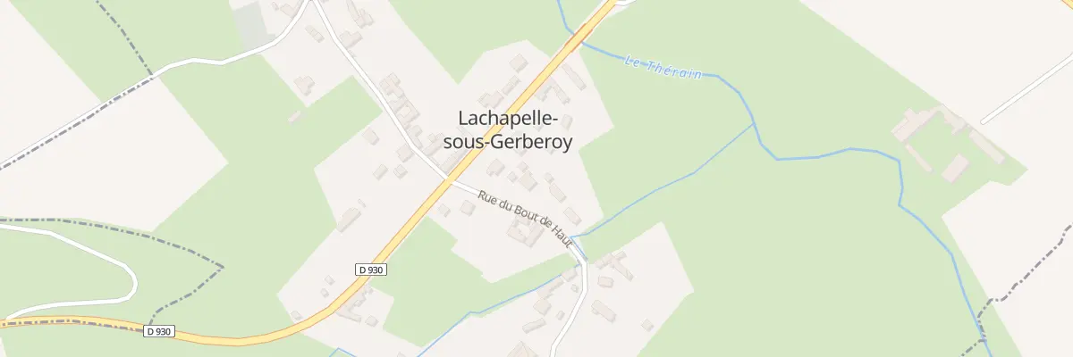 Plan du 1 Rue du Bout du Haut à Lachapelle-sous-Gerberoy