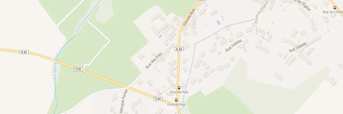 Plan du 5 Rue des Prés à Avernes