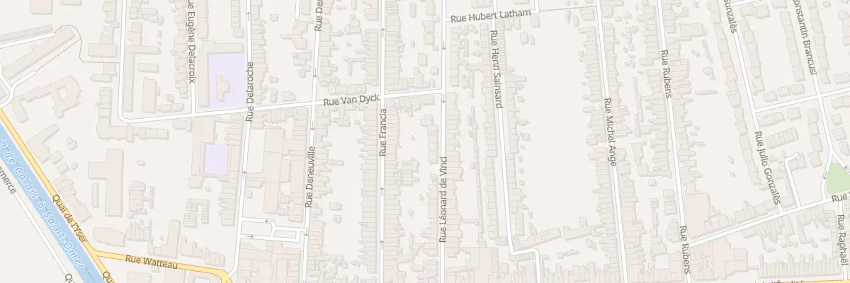 Plan du 45 Rue Léonard de Vinci à Calais
