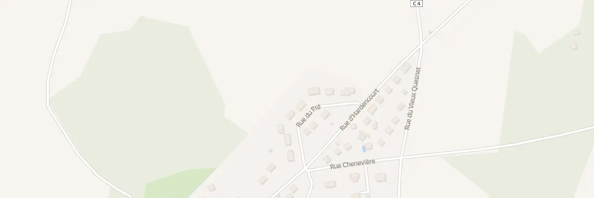 Plan du 7 Rue du Pré à Jaméricourt