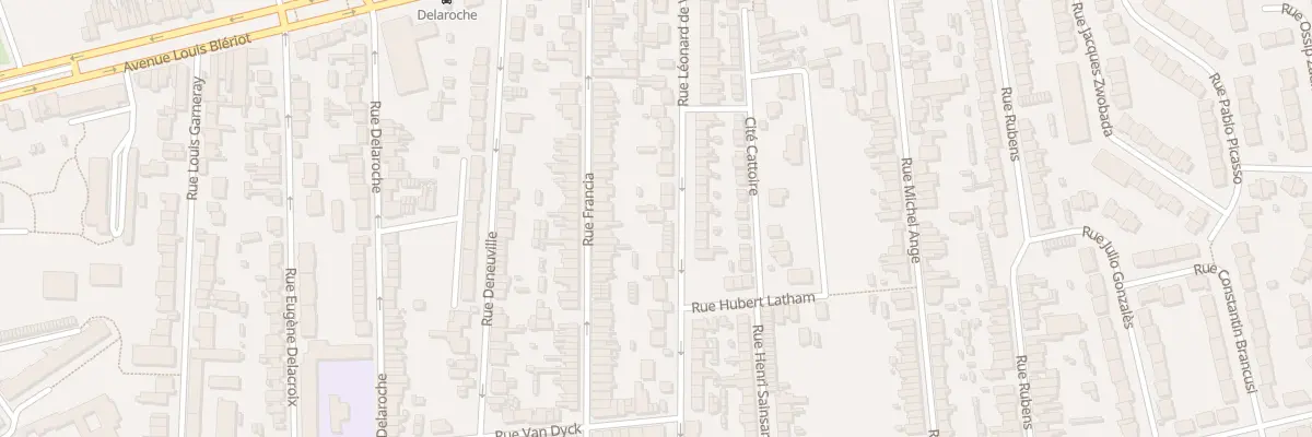 Plan du 101B Rue Léonard de Vinci à Calais