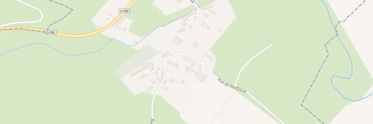 Plan du 1 Rue de Martinval à Lachapelle-sous-Gerberoy