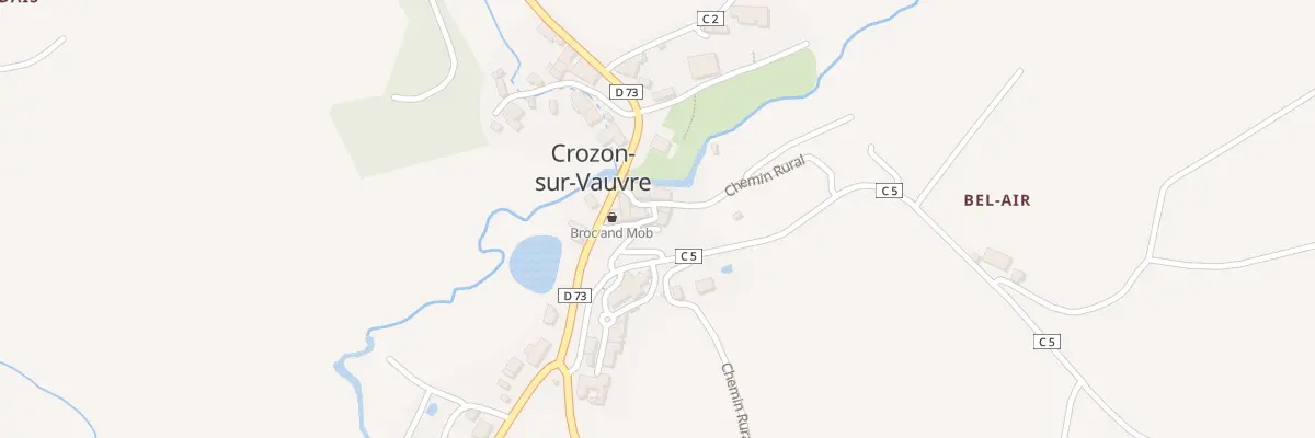 Plan du 3 All du Maréchal Ferrant à Crozon-sur-Vauvre