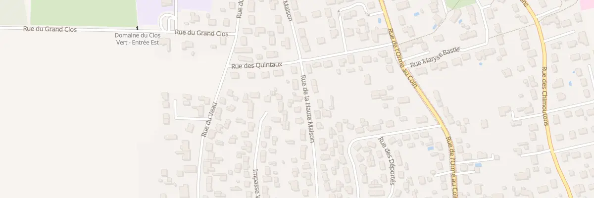 Plan du 197 Rue de la Haute Maison à Saran