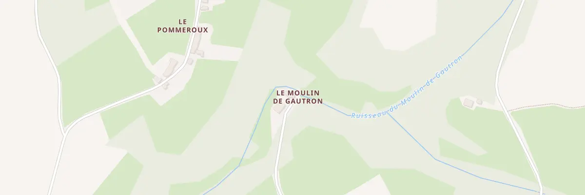 Plan du 1 Le Moulin de Gautron à Linard-Malval