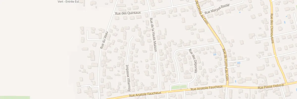 Plan du 133 Rue de la Haute Maison à Saran