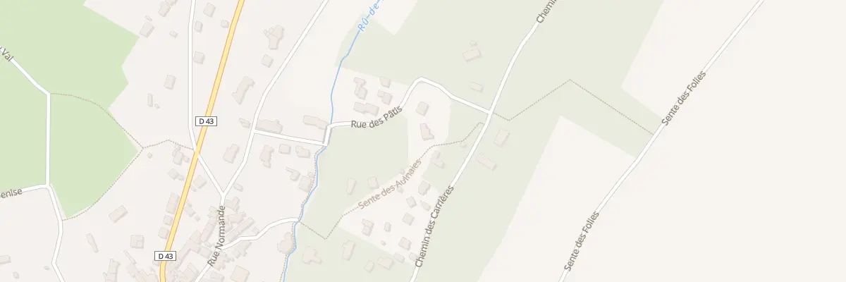 Plan du 10 Rue des Patis à Argenteuil