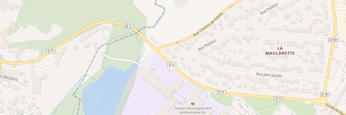 Plan du 64 Rue Pasteur à Villiers-Saint-Frédéric