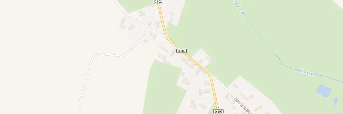 Plan du 10 Rue de la Haute Rue à Blacourt