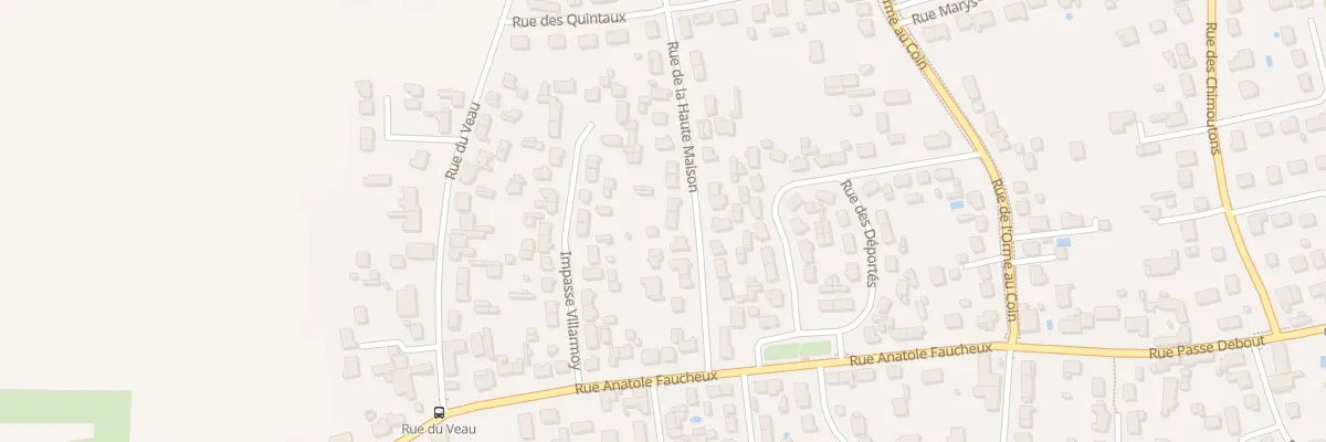 Plan du 105 Rue de la Haute Maison à Saran