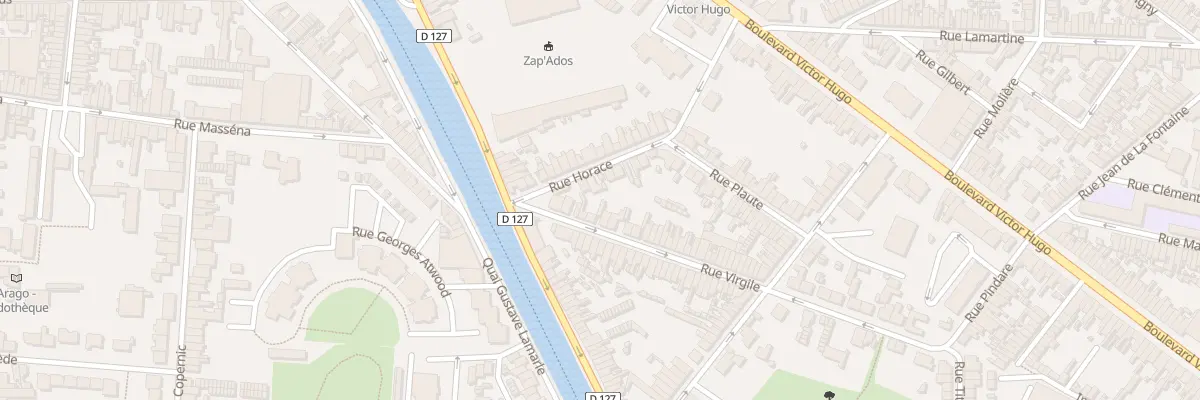 Plan du 15 Rue Horace à Calais