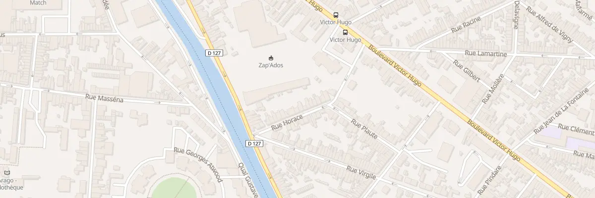 Plan du 20 Rue Horace à Calais