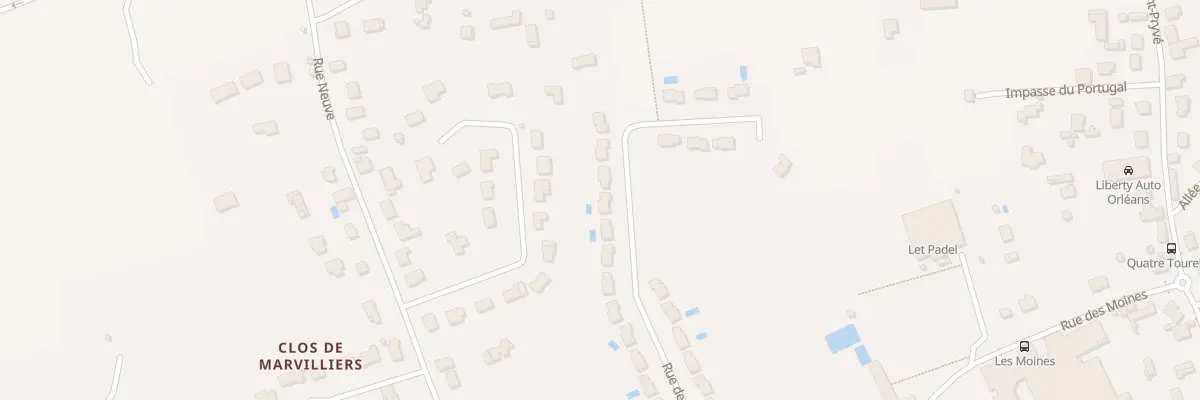 Plan du 21 Rue de la Haute Maison à Saint-Pryvé-Saint-Mesmin