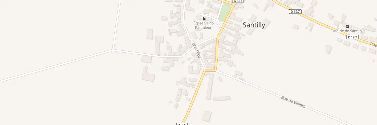 Plan du 24 Rue de l’Ecu à Santilly