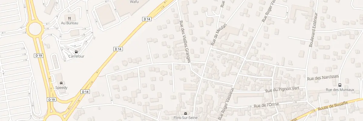 Plan du 56 Rue des Chevris à Flins-sur-Seine