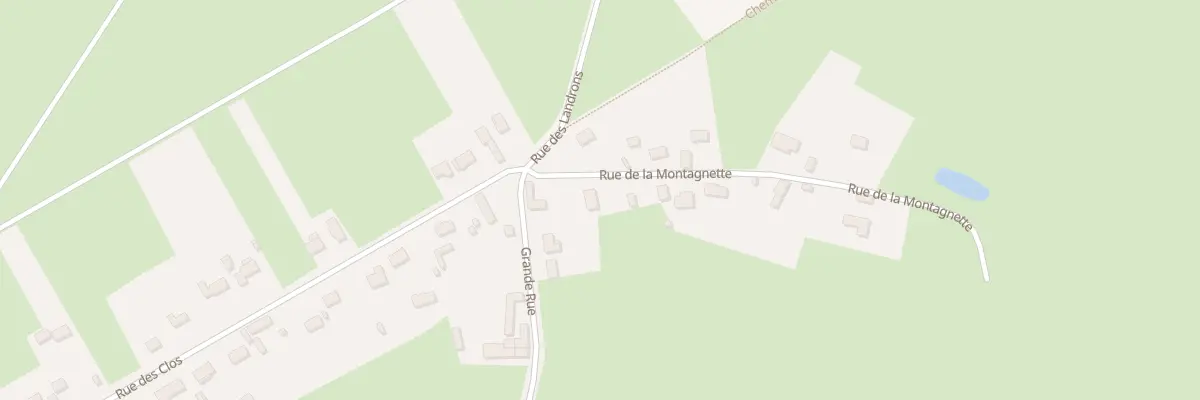Plan du 4 Rue de la Montagnette à Espaubourg