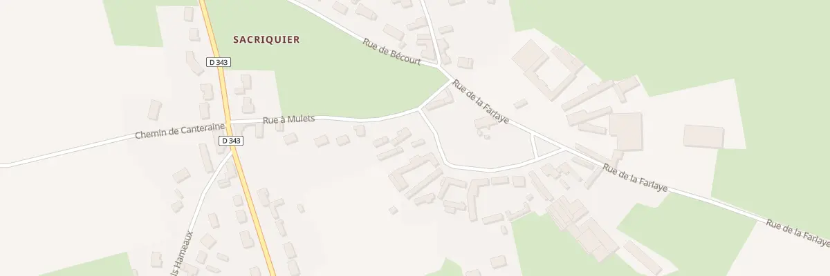 Plan du 5080 Pl de Sacriquier à Courset