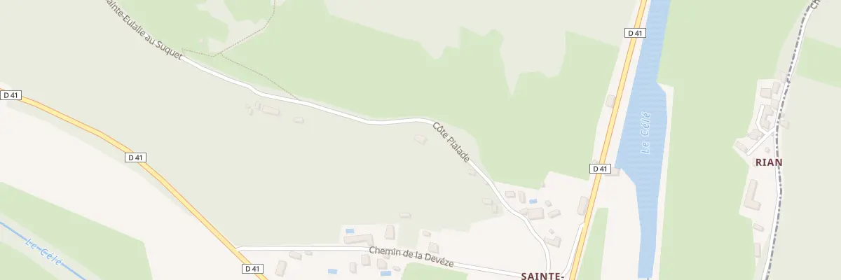 Plan du 5217F Ladeveze à Espagnac-Sainte-Eulalie