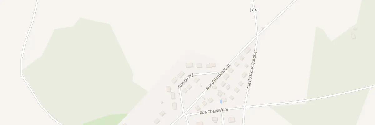 Plan du 5 Rue du Pré à Jaméricourt