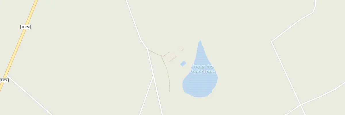 Plan du 334 Le Patis des Reculees à Neung-sur-Beuvron