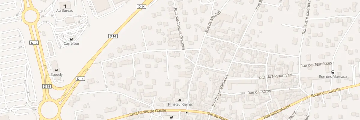 Plan du 51 Rue des Chevris à Flins-sur-Seine