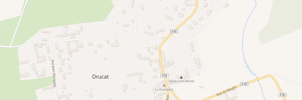 Plan du 133 Rue de Brutelette à Drucat