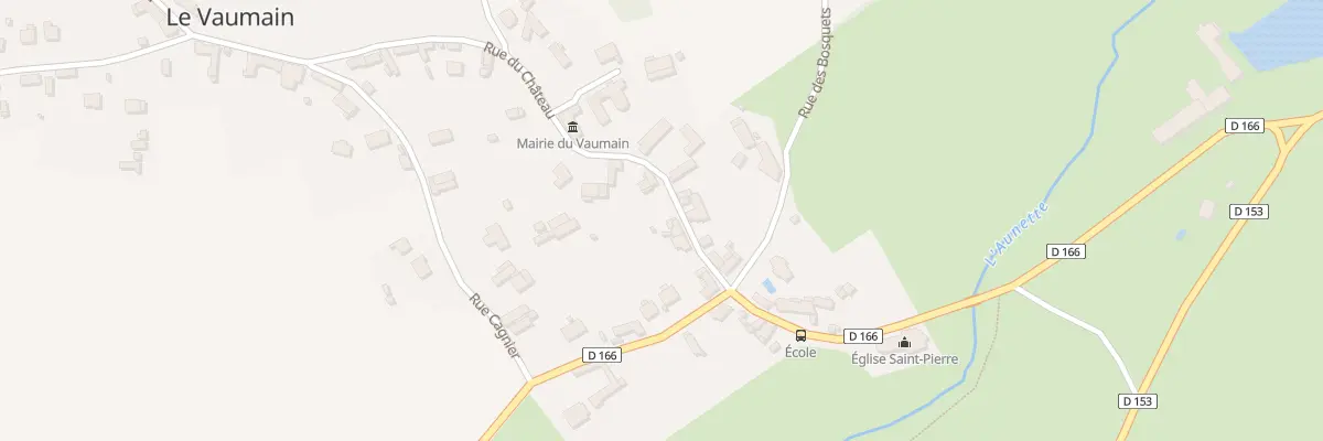Plan du 5 Rue du Château au Vaumain