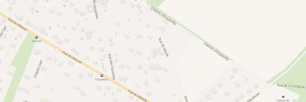 Plan du 28 Rue de Maule à Bazemont