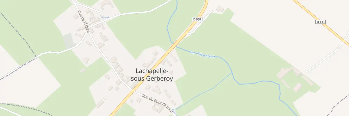 Plan du 3 Rue de la Mairie à Lachapelle-sous-Gerberoy