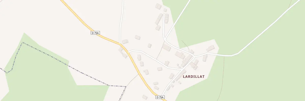 Plan du 30B Lardillat à Saint-Fiel