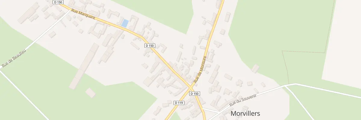 Plan du 8 Rue Marquant à Morvillers