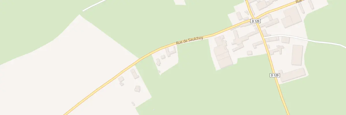 Plan du 1 Rue de Saulchoy à Saint-Rémy-au-Bois