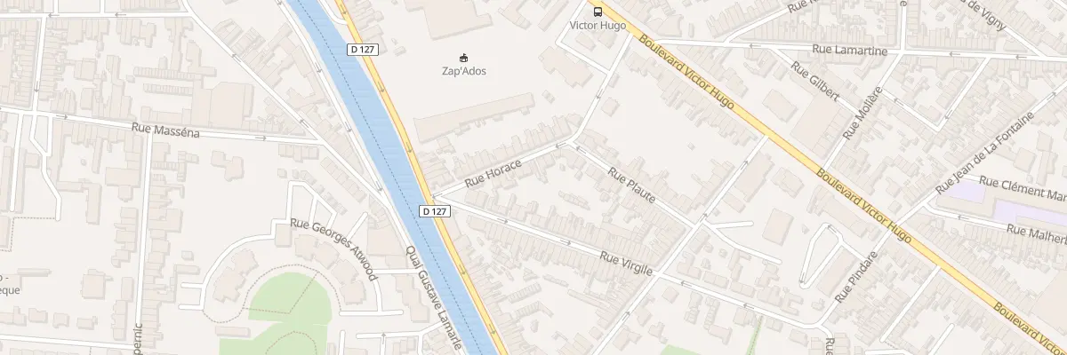 Plan du 11 Rue Horace à Calais
