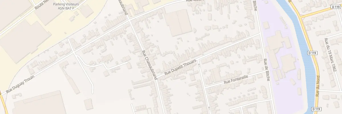 Plan du 15 Rue Dupetit Thouars à Calais